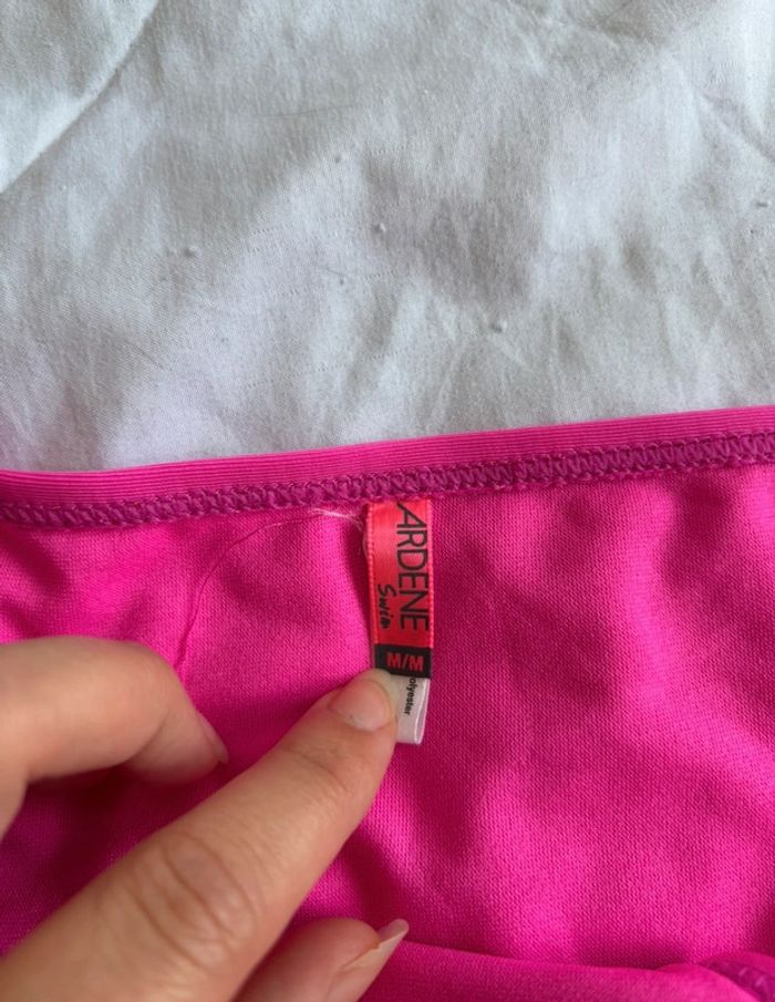 Bas de maillot de bain bikini rose fushia Ardene taille M/38 neuf - photo numéro 3