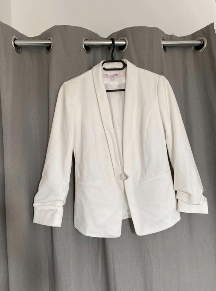 Veste blazer blanche