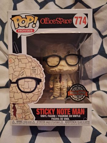 Funko pop the office sticky note man 774