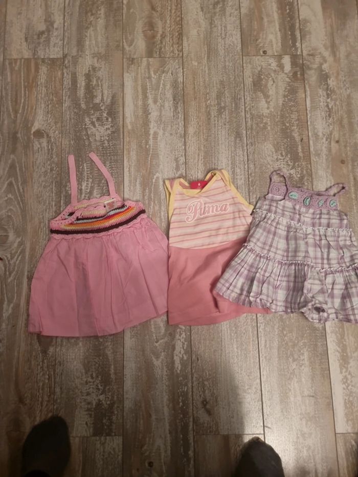 Lot 3 robes été #orianablfille3mois