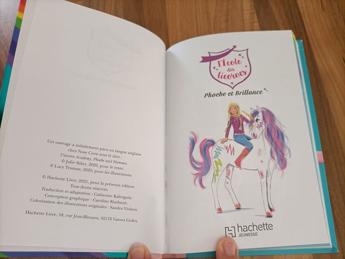 Livre École des licornes Phoebe et Brillance tome 14 - photo numéro 4