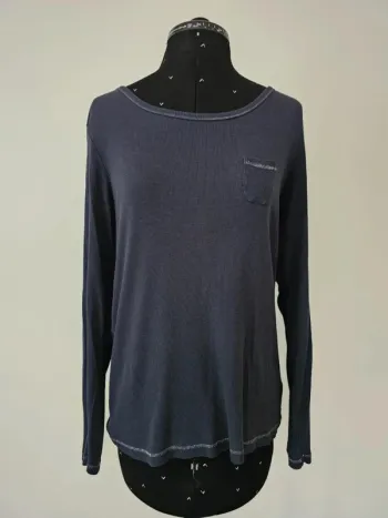 Haut manches longues Monoprix - Marine - Taille 46/48 - Très bon état