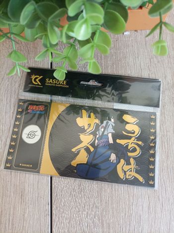 Black ticket Sasuke Uchiwa cartoon kingdom Naruto Shippuden