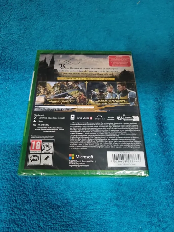 XBOX series x Kingdom come deliverance 2 - photo numéro 2