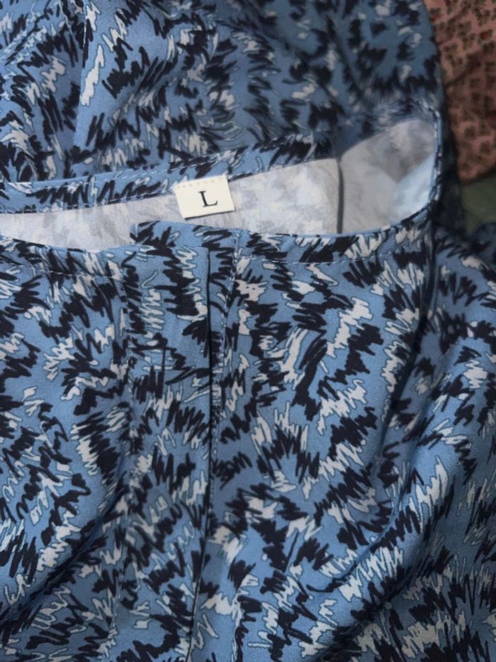Robe longue imprimée Taille L - photo numéro 5