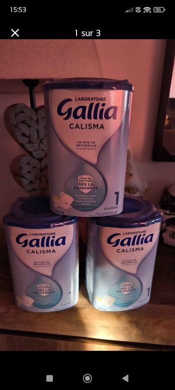 Lot boîte de lait NEUVES