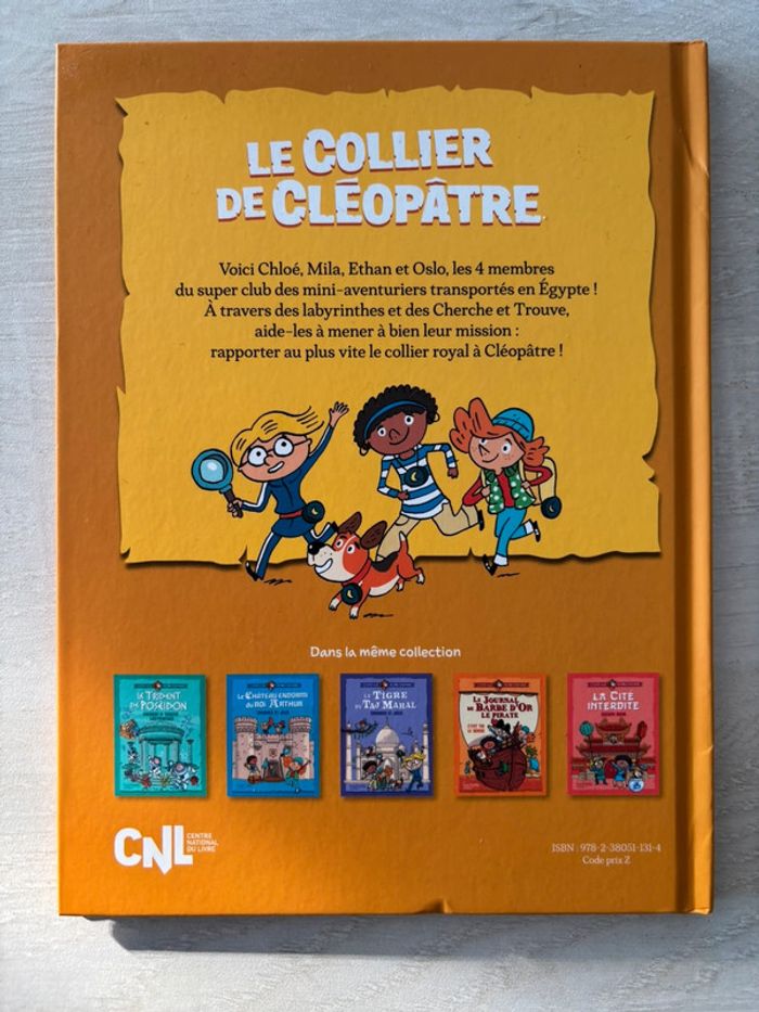 Livre macdo le collier de cleopatre - photo numéro 2