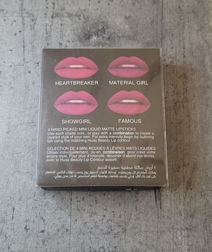 Gloss x4 - Huda Beauty - photo numéro 2