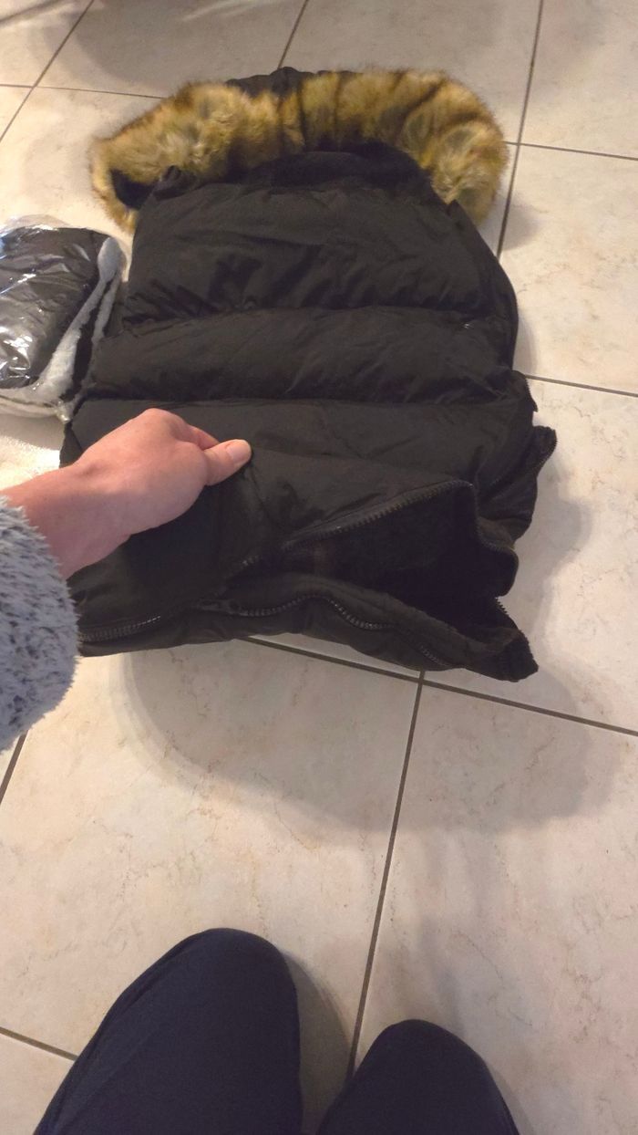 ( Neufs non servis) 😍🥰👌👌superbe  ensemble: chanceliere évolutive 0/6ans et gants  spécial poussette  (ferme)😍🤩🥰 - photo numéro 2