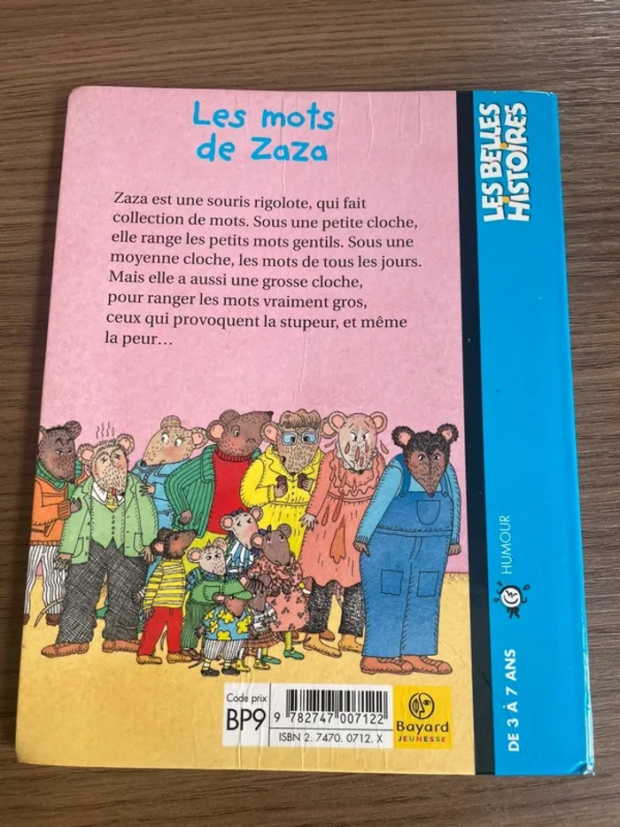 Les mots de Zaza livre - photo numéro 2