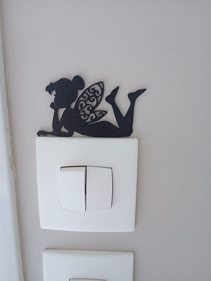Décoration murale interrupteur
