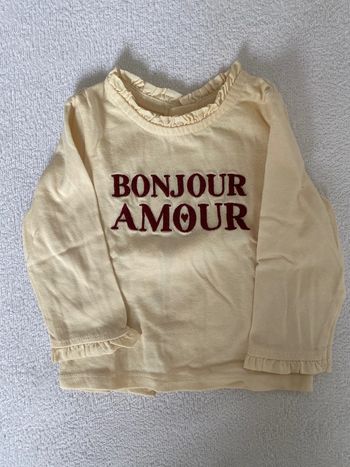 T-s manches longues 3 mois