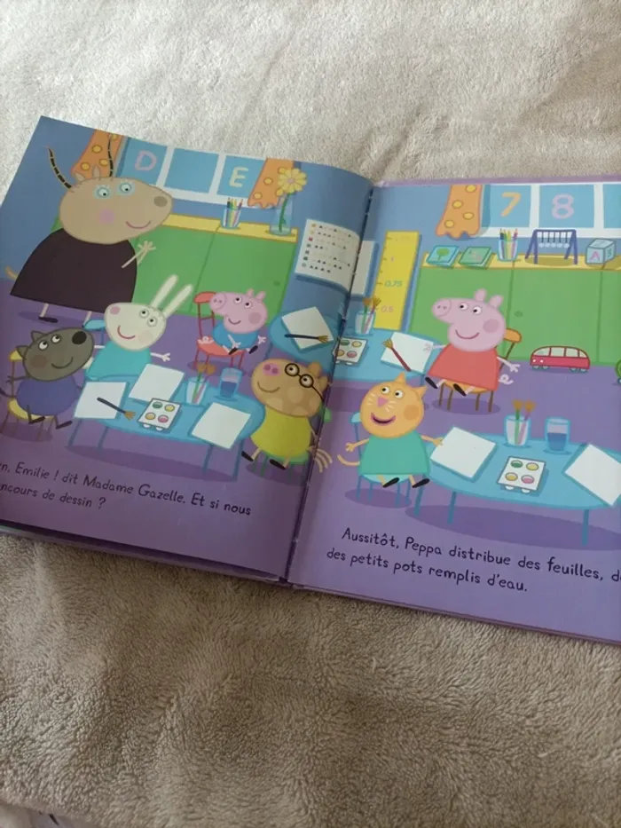 Livre Peppa Pig : Peppa va à l'école - photo numéro 11