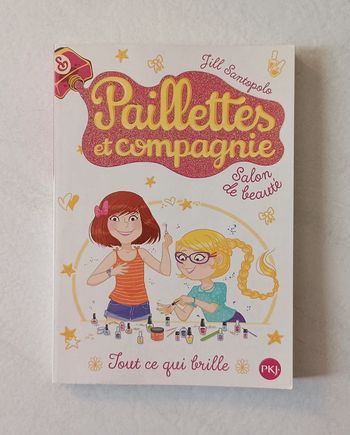 Livre Paillettes et compagnie : salon de beauté - tout ce qui brille