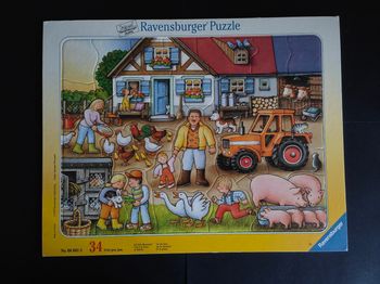Puzzle les animaux de la ferme