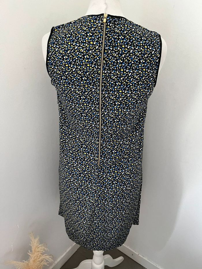 Robe à motif et dentelle noire Sandro S - photo numéro 5