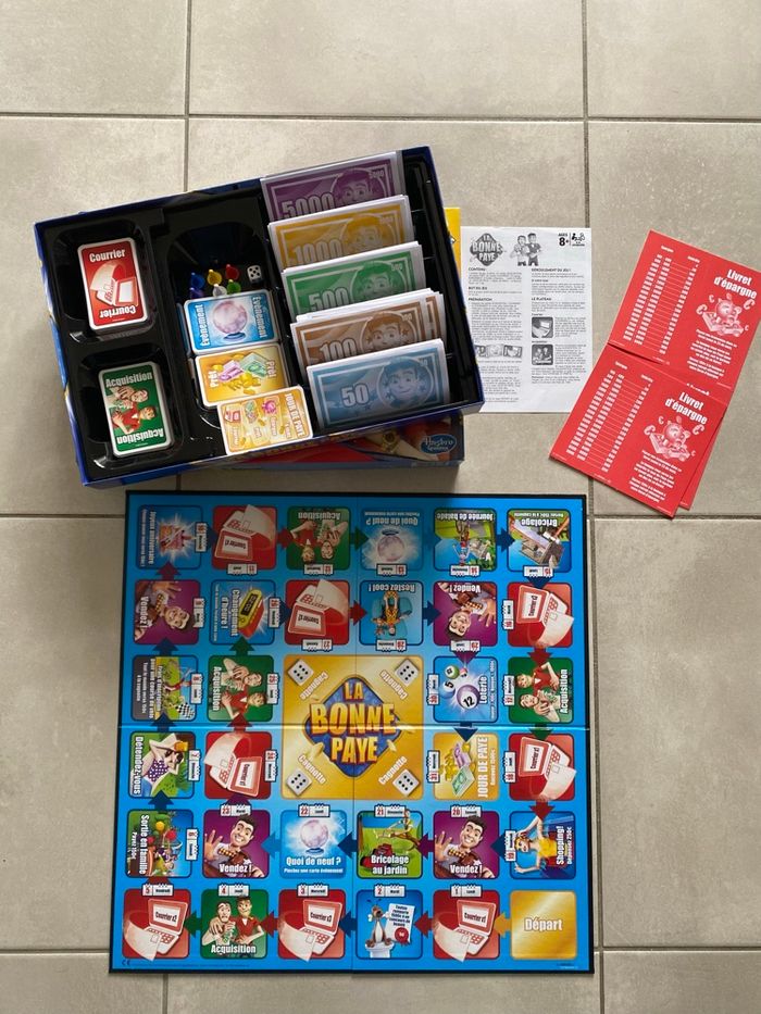 Jeu de société La Bonne Paye – nouvelle édition Hasbro Gaming – complet - photo numéro 2