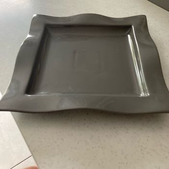 Plat carré 29 x29 cm