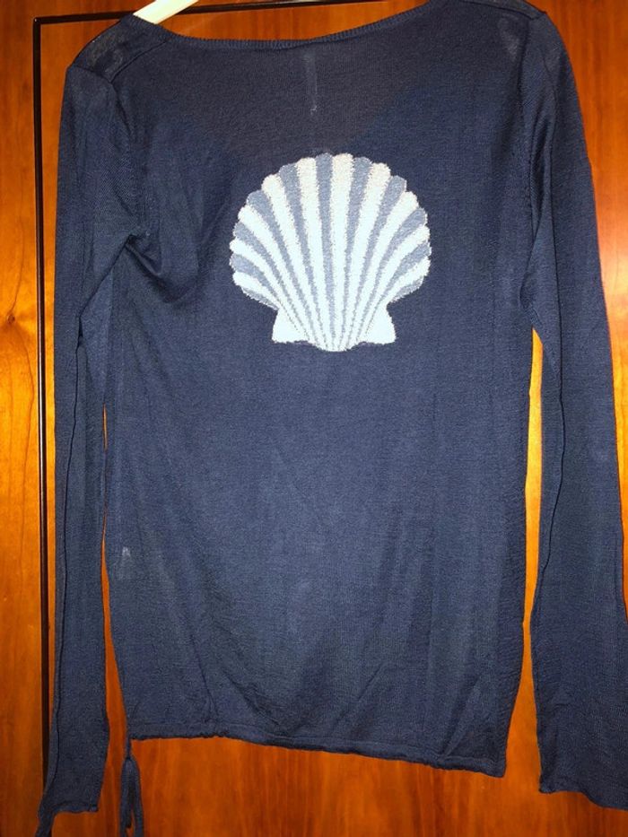 Pull col v 38 Version Sud neuf avec étiquette - photo numéro 5