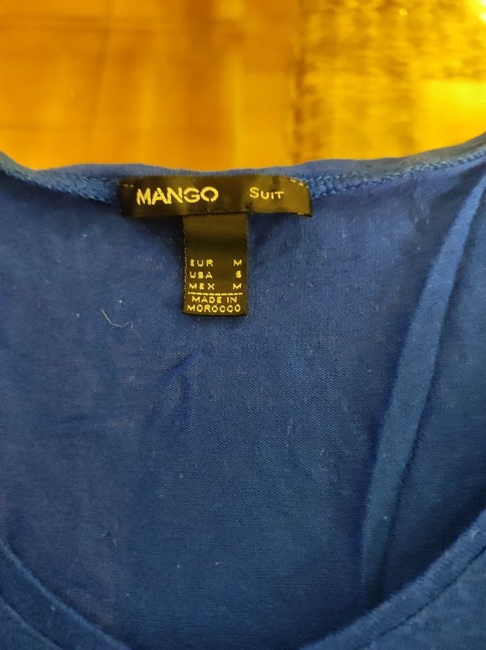 Tee shirt femme bleu - photo numéro 2