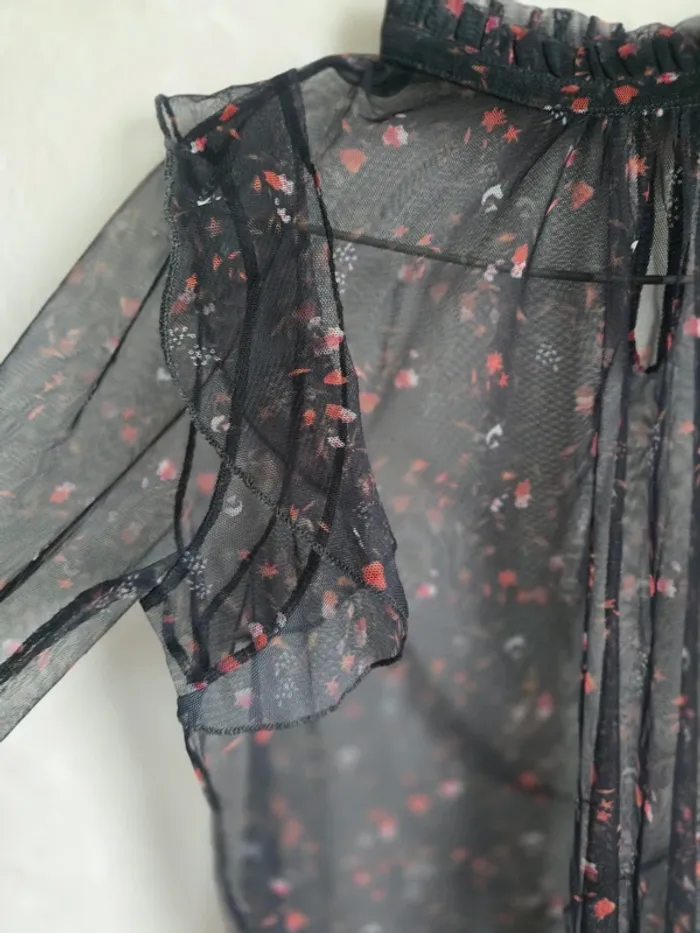 Blouse transparente nafnaf - photo numéro 2
