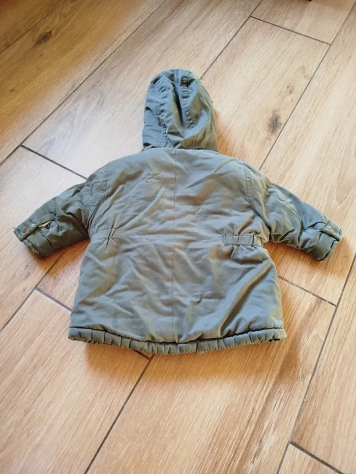 Manteau Kiabi chaud bébé fille 9 mois - photo numéro 4