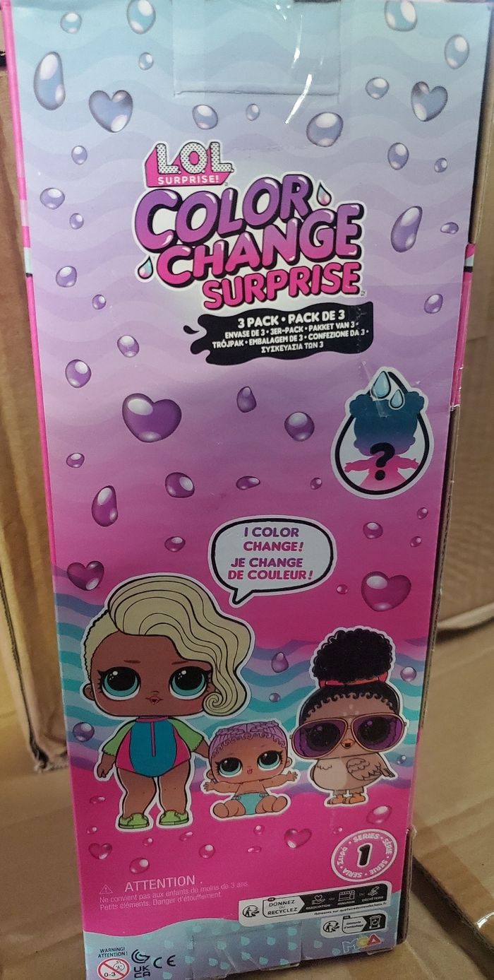 LOL Color Change Surprise 3 Poupées. - photo numéro 2