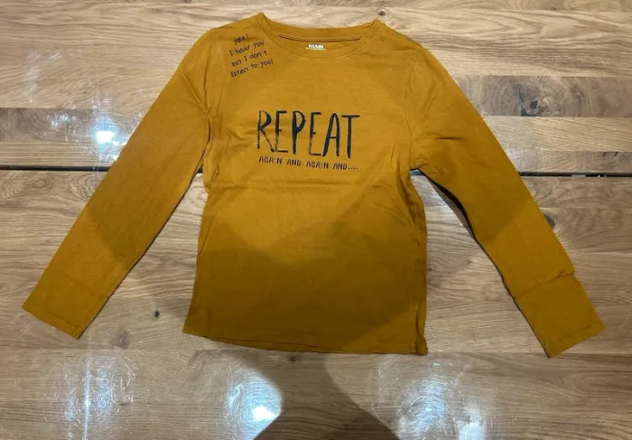 Lot 3 Tee-shirt manches longues 8 ans Kiabi - photo numéro 4