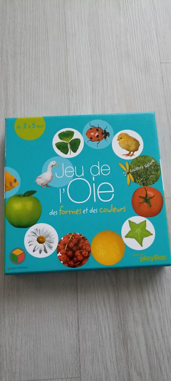 Jeu de l'oie des formes et des couleurs oxybul