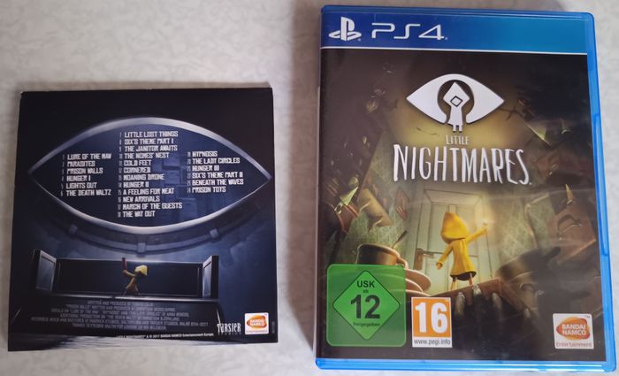 Little Nightmares (Sony PS 4, 2017) Soundtrack,Poster et stickers Ultra Complet