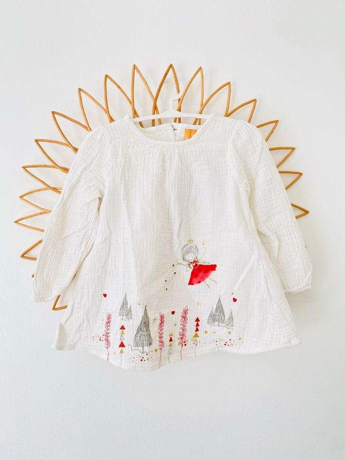 Orchestra tunique gaz de coton 18 mois - photo numéro 2