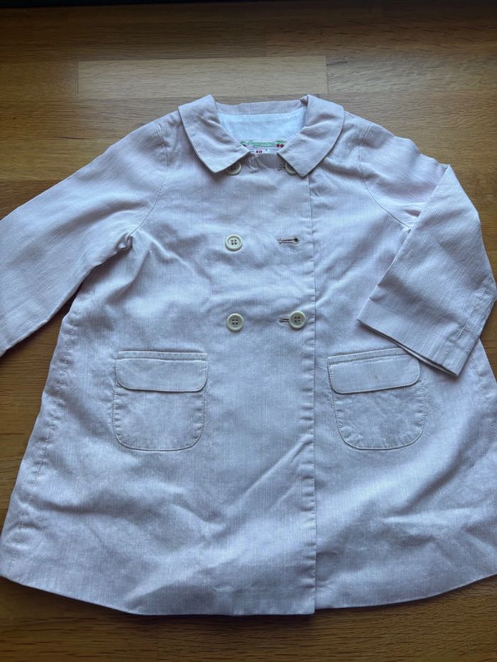 Beau trench Bonpoint 18 mois fille