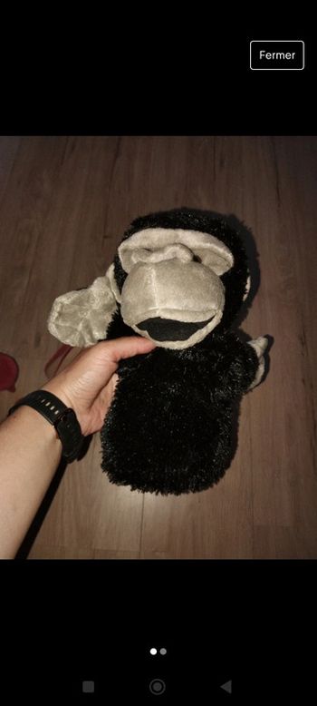 Marionnette gorille peluche singe marks and spencer
