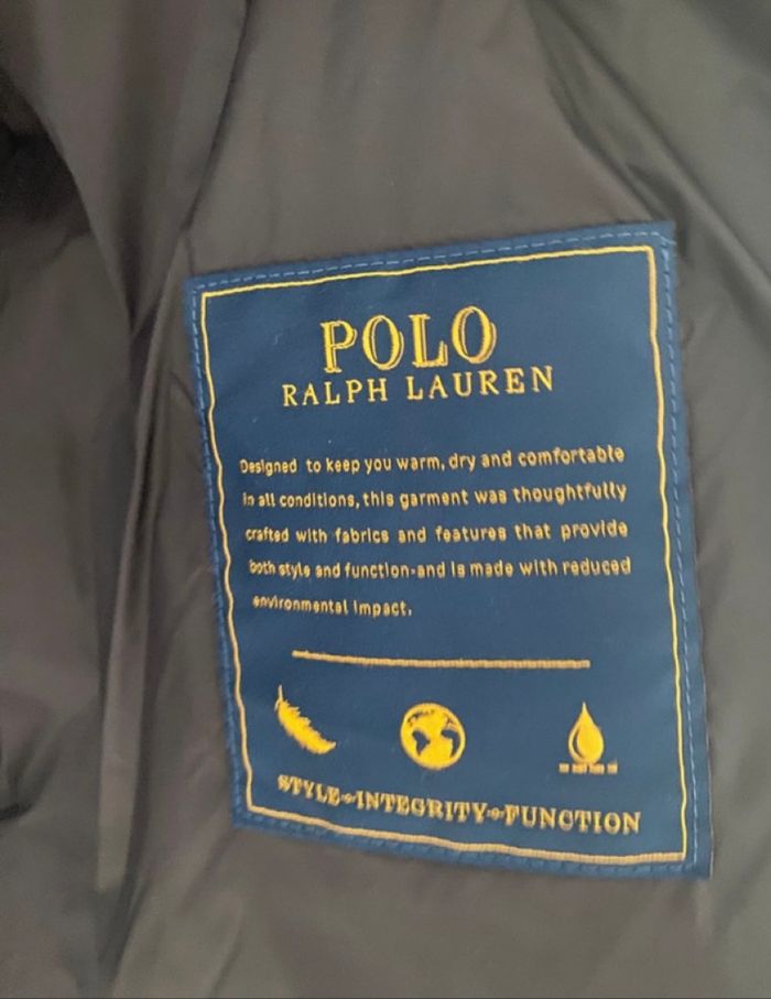 Doudoune noire marque Ralph Lauren - photo numéro 5