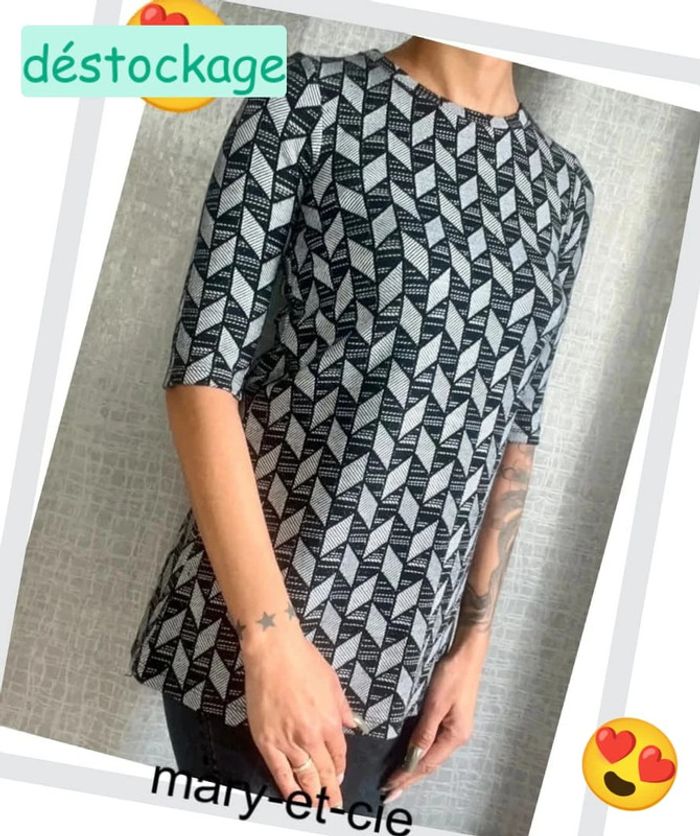Haut manches 3/4 Zara taille S - photo numéro 4