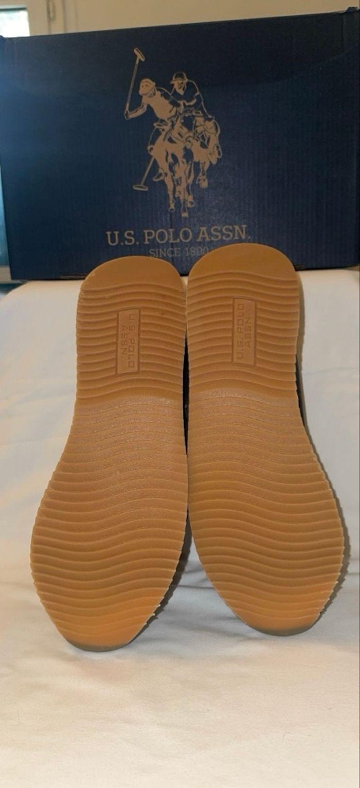 Baskets U.S. Polo Assn. neuves taille 41 - bleu marine - photo numéro 3