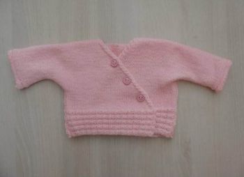 Brassière en laine