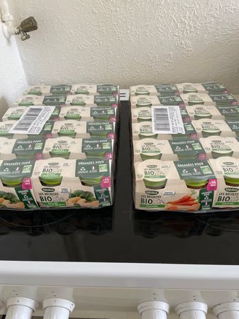Lot petits pots sales bébé dès 4/6 mois