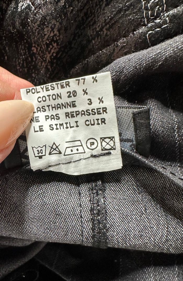 Jupe gris foncé et noir S.Quise T48 4XL - photo numéro 10