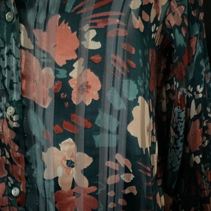 Blouse fleurie camaïeu - photo numéro 2