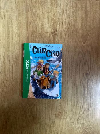 Livre le club des cinq