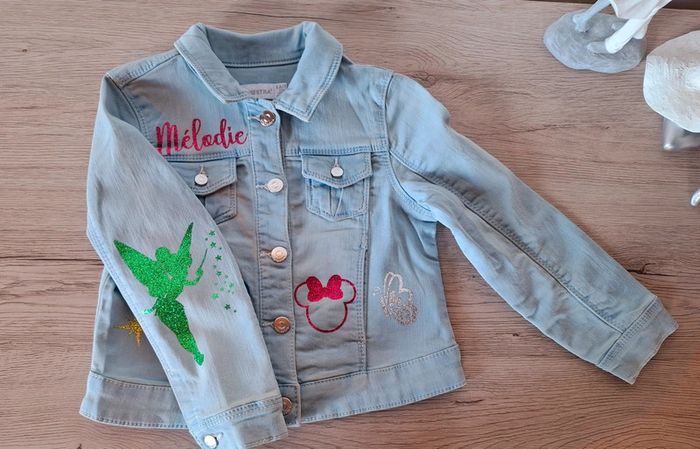 Veste en jeans disney - photo numéro 5