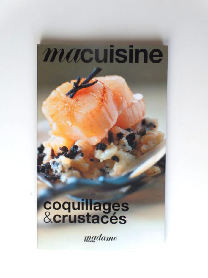 Livre de cuisine Coquillages et crustacés