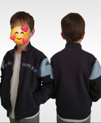 Sweat Zippé de Style Rétro Adidas