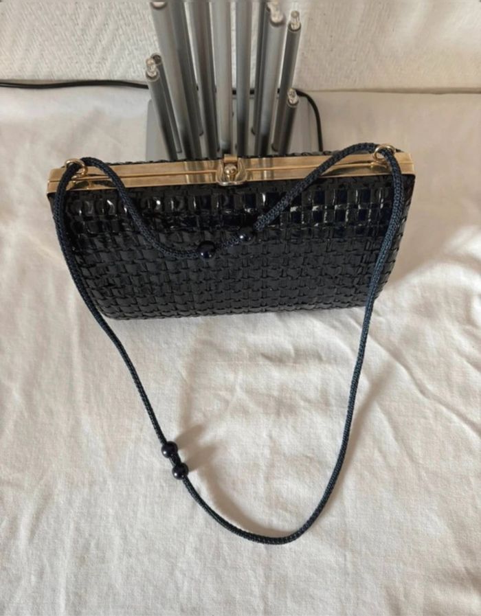• Sac / Pochette ~ Style tressé ~ vintage • - photo numéro 2