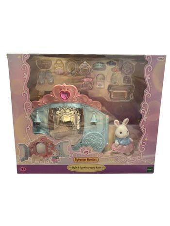 Sylvanian Families 5758 Style et Sparkle dressing Room Epoch neuf