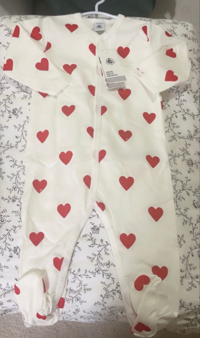 Pyjama coeur Petit Bateau - photo numéro 2