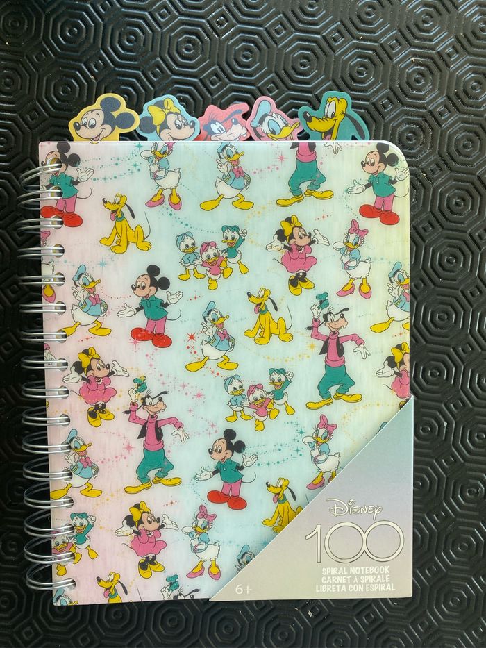 Carnet de note disney