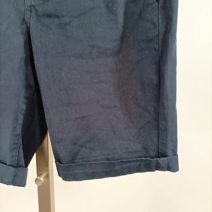 Short bleu marine Jack & Jones coupe regular homme taille S coton stretch été A1347 - photo numéro 4