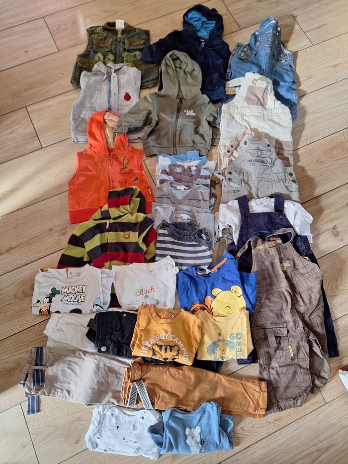 Lot vêtements 12 mois garçon